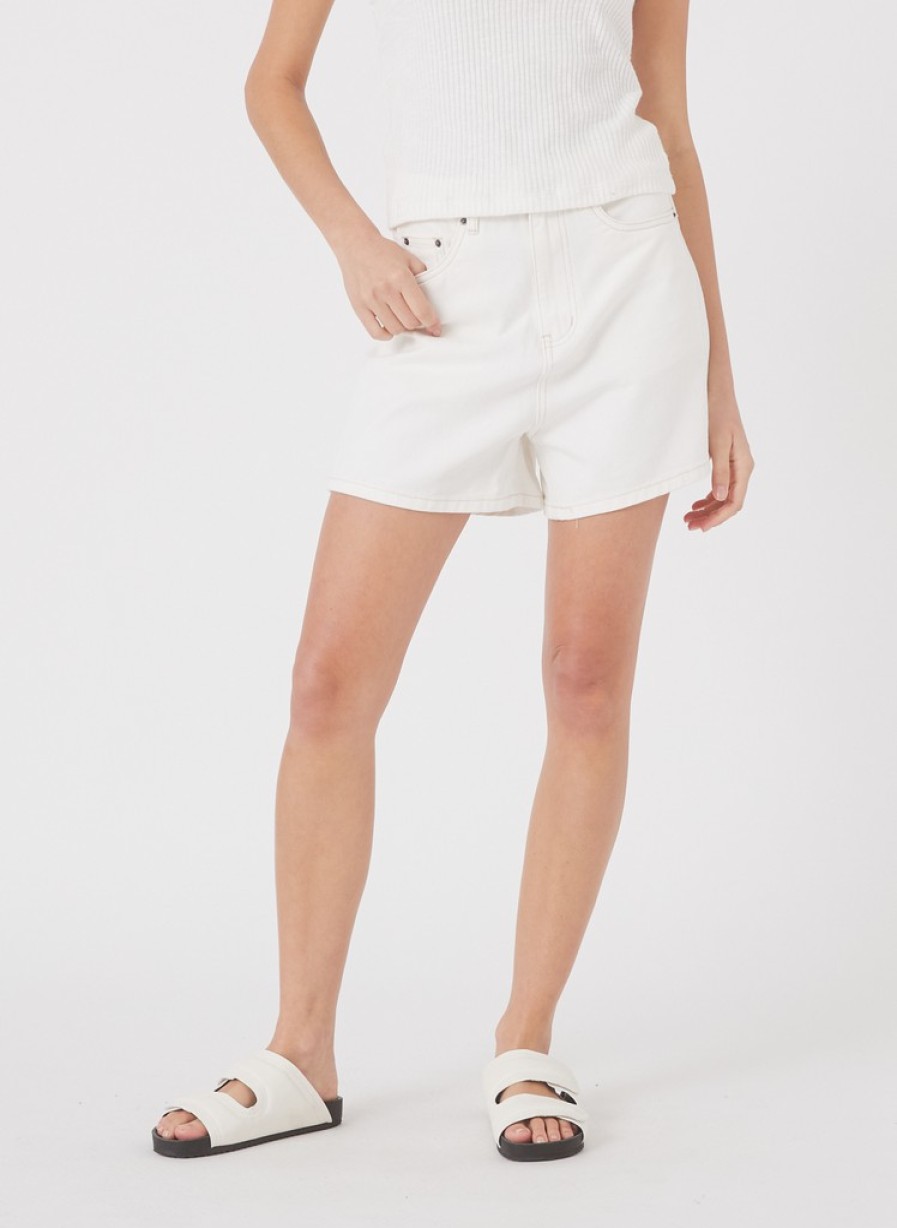 Shop Cools Club | Jean Shorts White