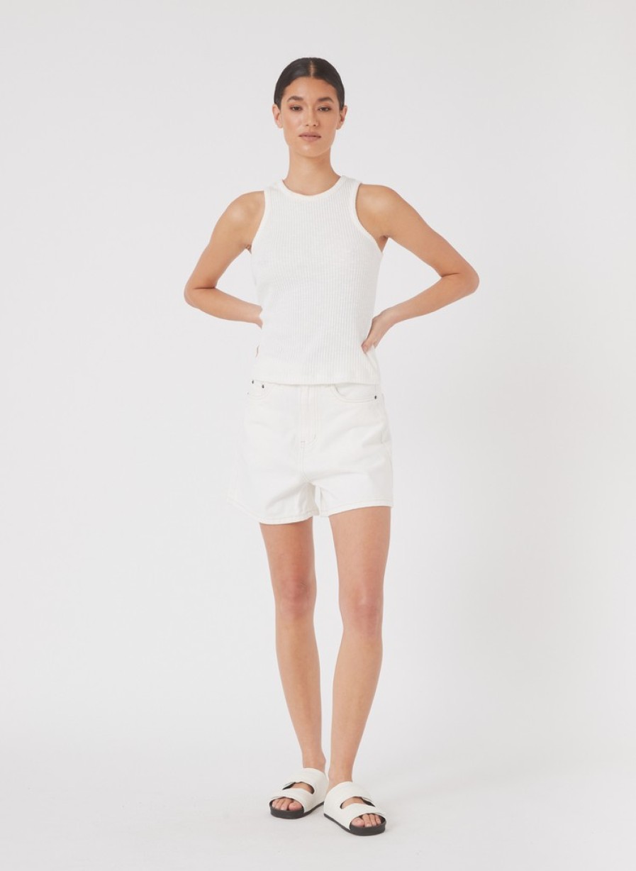 Shop Cools Club | Jean Shorts White