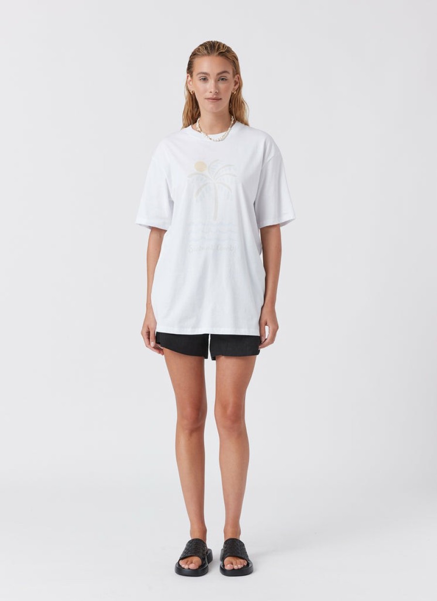 Shop Cools Club | Sun Bf Tee White