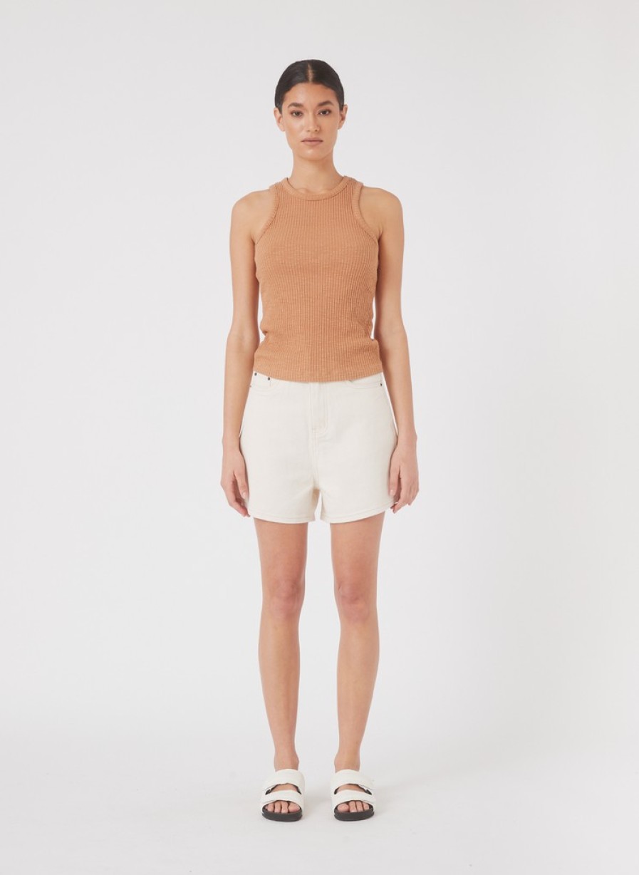 Shop Cools Club | Cools Classic Denim Shorts Off White