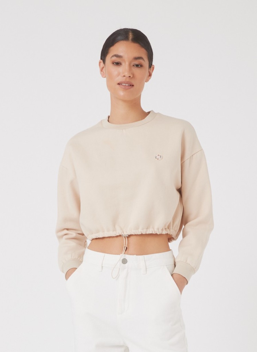 Shop Cools Club | Badge Crop Sweat Shell