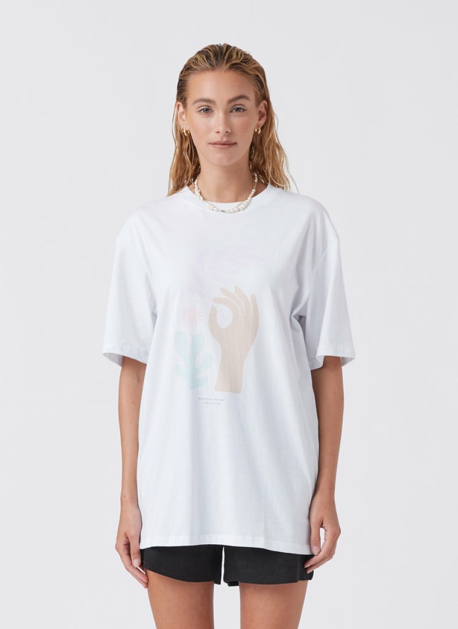 Shop Cools Club | Nurture Bf Tee White