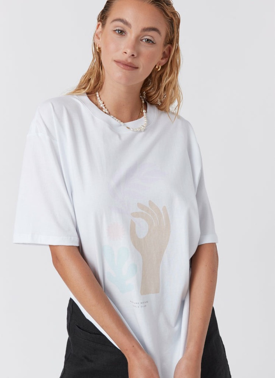 Shop Cools Club | Nurture Bf Tee White