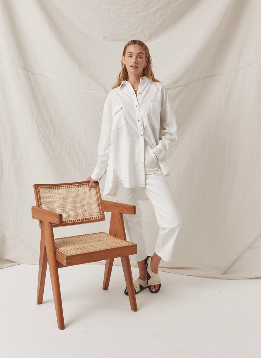 Shop Cools Club | Havana Shirt White Linen