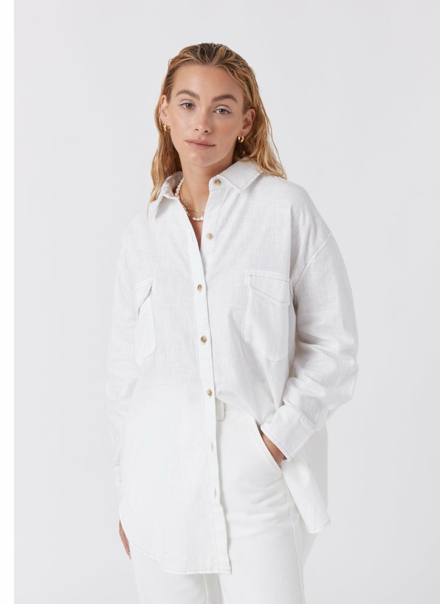 Shop Cools Club | Havana Shirt White Linen