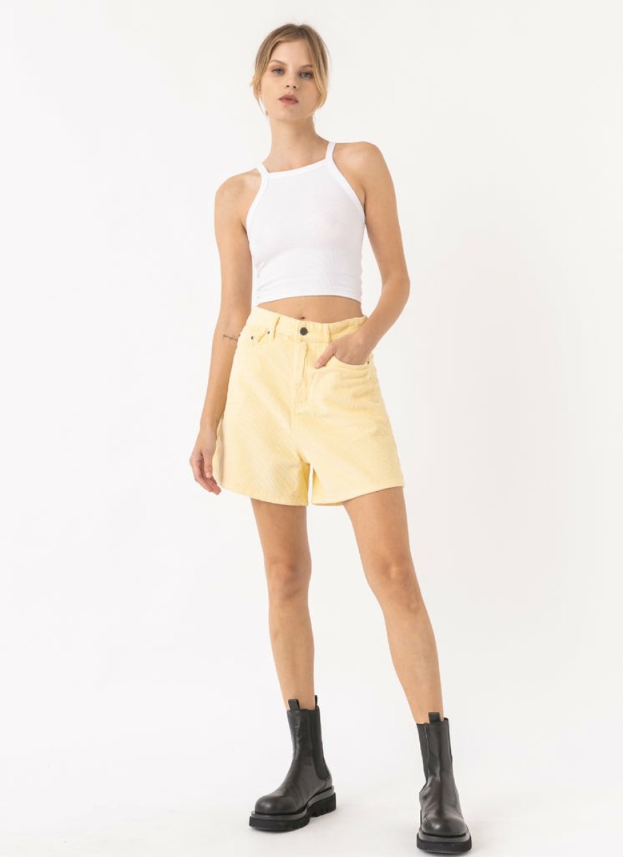 Shop Cools Club | Cools Classic Shorts Lemon Corduroy