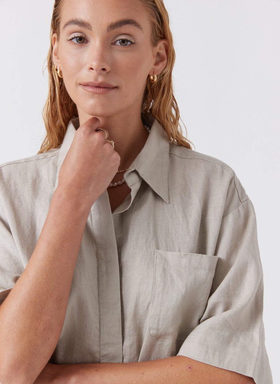 Shop Cools Club | Caribbean Shirt Shell Linen