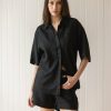 Shop Cools Club | Caribbean Short Black Linen