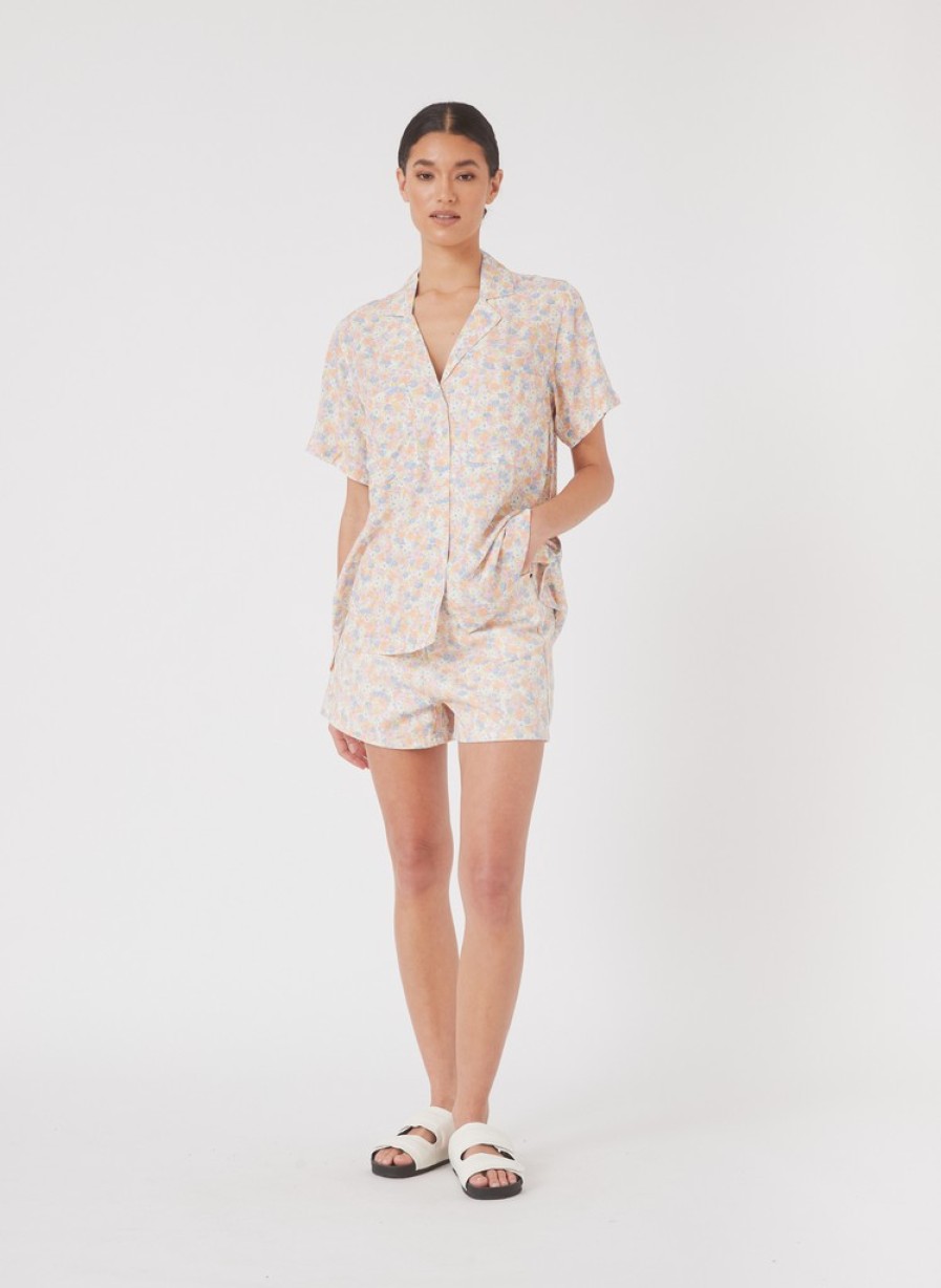 Shop Cools Club | Safari Shirt Peach Floral